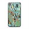Coque iLuv Klimt Chic pour iPhone 4S - Bleue Sarcelle 
